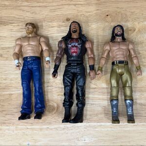 WWE Action Figure - Dean Ambrose, Roman Reigns and Seth Rollins